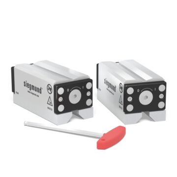 SIEGMUND Duo-Magnetspannblock10 Set Nr. 000782.SET