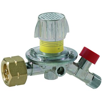 GOK Gasregler 12kg/h 0,5-4bar KombAx3/8L-35° Nr. 157301