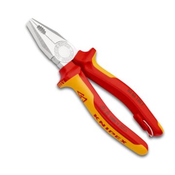 KNIPEX Kombizange VDE TT 180mm, mit Mehrkomponentengriff