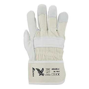 ASATEX Rindvolllederhandschuh Adler-C natur Gr. 10,5