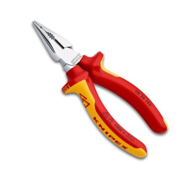 KNIPEX Spitzkombizange VDE verchromt 145mm m.M.K.Griff