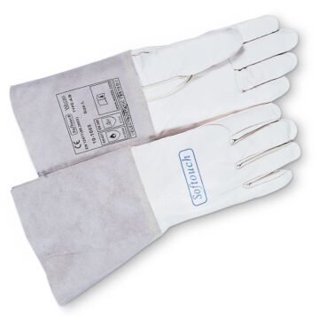 WELDAS WIG-Schweißerhandschuh SOFTouch Kalbleder 10-1005 (Schweißerhandschuh) 