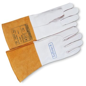 WELDAS WIG-Schweißerhandschuh Ziegenleder 10-1009 (Schweißerhandschuh) 