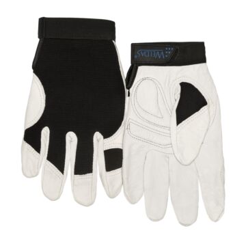 WELDAS Arbeitshandschuh mit Klett Ziegenleder 10-2670 (Arbeitshandschuh) 