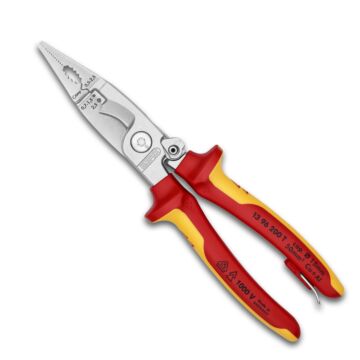 KNIPEX Elektro-Installationszange Befestigungsöse 200mm