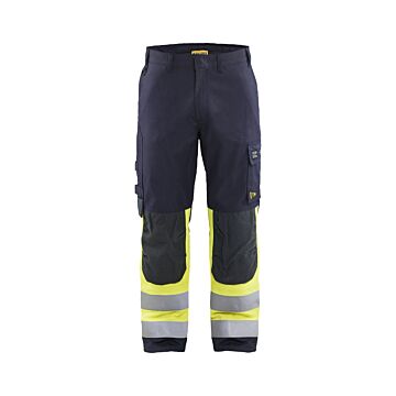 BLAKLÄDER APC 2 Multinormhose Inhärent Marine/ Warngelb