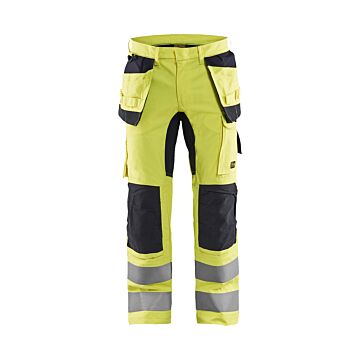 BLAKLÄDER  Multinormbundhose Inhärent HighVis gelb/marine (Arbeitshose) 
