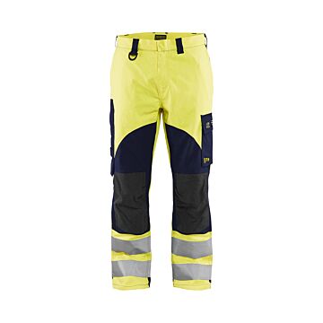 BLAKLÄDER Multinormbundhose 1588 HighVis gelb/marine