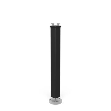 SIEGMUND Tischfuß mit Bodenverankerung Höhe: 750 mm System 16