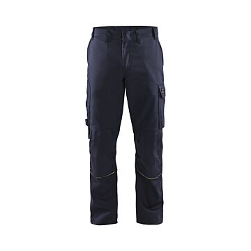 BLAKLÄDER  Schweisser Arbeitshose marine/ HighVis gelb