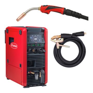 FRONIUS MIG/MAG Schweißanlage Fortis 400C Pulse W Package 400 A, wassergekühlt im Vorteilspaket mit Brenner