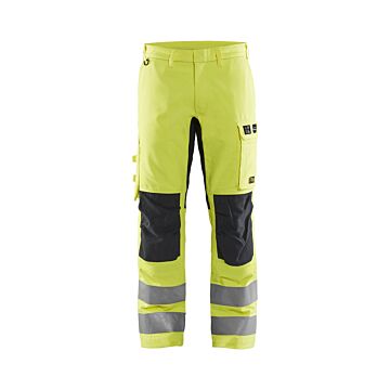 BLAKLÄDER  Multinormbundhose Inhärent HighVis gelb/marine (Arbeitshose) 
