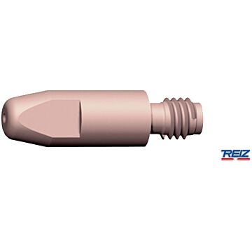 BINZEL STROMDÜSE CUCRZR Ø 1,6 MM, M6, 28 MM LANG (STROMKONTAKTROHR), ABICOR BINZEL