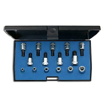 GEDORE Steckschlüssel-Satz 1/4" Nr. ITX20TX-015 - 15tlg. Torx