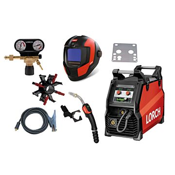 LORCH MIG/MAG-Schweißanlage MicorMIG Mobile 300 CP Synergic - Kompaktanlage gasgekühlt GEAR SET