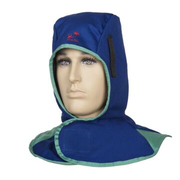 WELDAS Schweißerhaube blau FIRE FOX flammhemmend 23-6680