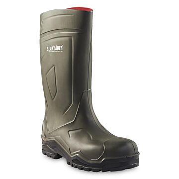 BLAKLÄDER Sicherheitsgummistiefel S5 Armygrün/schwarz (Arbeitsstiefel) 