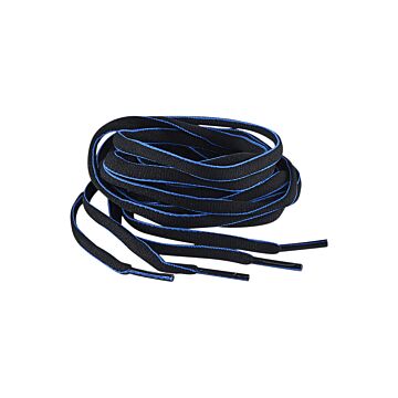 BLAKLÄDER Original Schnürsenkel schwarz/kornblau