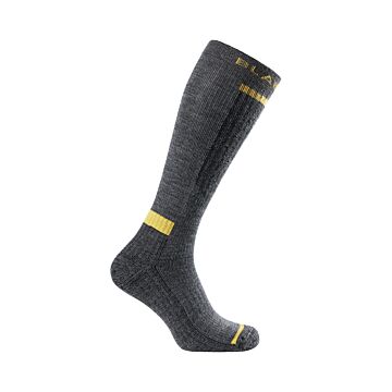 BLAKLÄDER Wollsocken Schwarz Melange