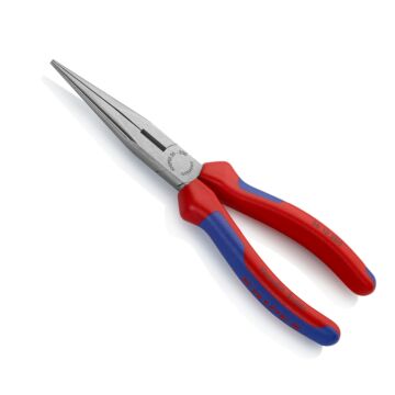 KNIPEX  Flachrundzange (Storchschnabelzange) Nr. 26 12 200, gerade