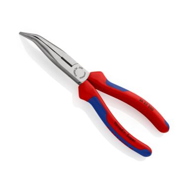 KNIPEX Storchschnabelzange gebogen 200mm 2-Komponenten-Griff Nr. 26 22 200