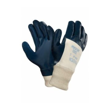 ANSELL Nitrilhandschuh Hycron 27-810 Gr. 10 Vollbeschichtung mit Strickbund (Arbeitshandschuh) 