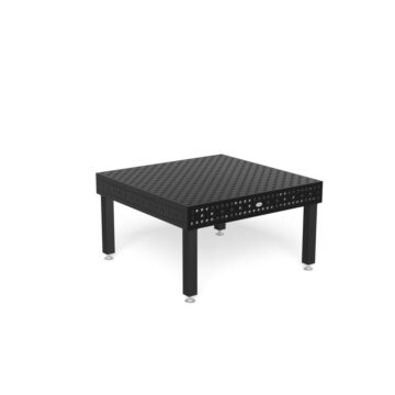 SIEGMUND Schweißtisch Professional Extr. 8.7 - 1500x1500x200 Plasmanitriert - mit Diagonalraster Fuß Grundausstattung System 28