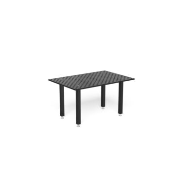 SIEGMUND Schweisstisch Basic 8.7 - 1500x1000x25 Plasmanitr. - mit Diagonalraster Fuss Grundausst. 815