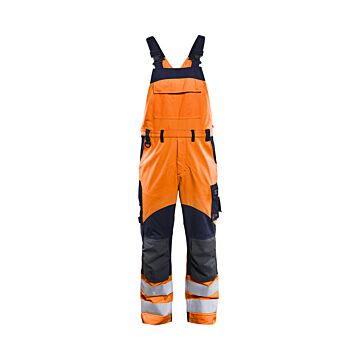BLAKLÄDER Multinormarbeitslatzhose Inh. 2889 HighVis orange/marine