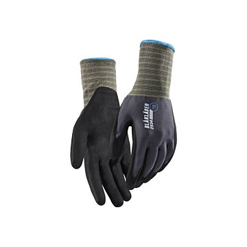 BLAKLÄDER Montagehandschuh Nitril-überzogen grau (Arbeitshandschuh) 