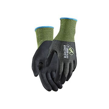 BLAKLÄDER Schnittschutzhandschuh Cut B, Nitrile schwarz (Arbeitshandschuh) 