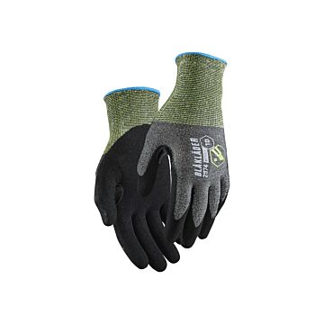 BLAKLÄDER Schnittschutzhandschuh 2974 schwarz (Arbeitshandschuh) 