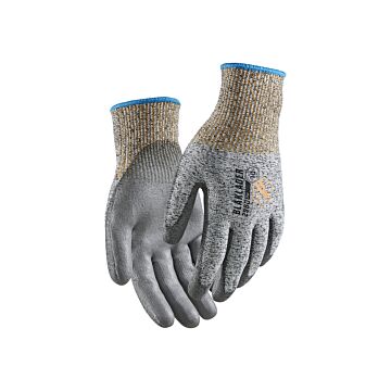 BLAKLÄDER Schnittschutzhandschuh 2980 schwarz/weiss (Arbeitshandschuh) 