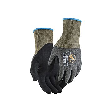 BLAKLÄDER Schnittschutzhandschuh 2981 schwarz (Arbeitshandschuh) 