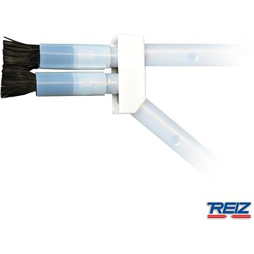 REUTER 2-fach Pinseladapter inkl. Teflonisolierung und 2 Pinsel Gr. M   EP-02-205