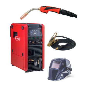 FRONIUS FRONIUS MIG/MAG Schweißanlage Fortis 320 C Puls W 320 A., wassergekühlt im Set mit Brenner  (Schweißgerät)