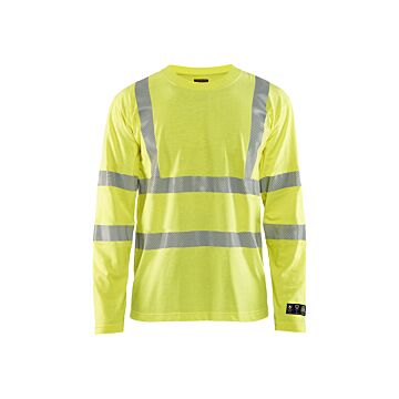 BLAKLÄDER Multinorm Langarmshirt 3481 HighVis gelb