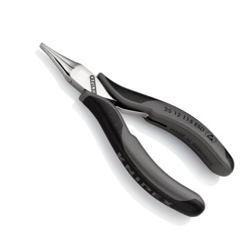 KNIPEX Elektronik-Greifzange ESD 115mm flach-breite Backen