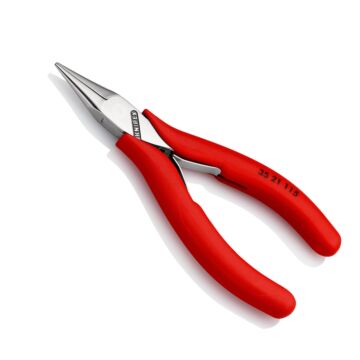 KNIPEX Elektronik-Greifzange 115mm, Form 2, poliert