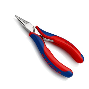 KNIPEX Elektronik-Greifzange 115mm flach-runde Backen