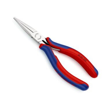 KNIPEX Elektronik-Greifzange 145mm flach-runde lange Backen