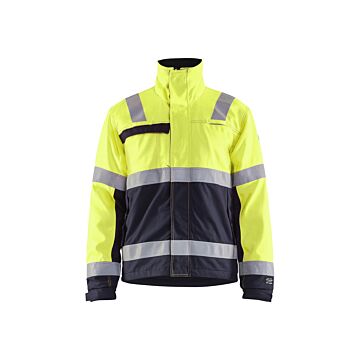 BLAKLÄDER Multinormwinterjacke 4069 HighVis gelb/marine (Winter Arbeitsjacke) 