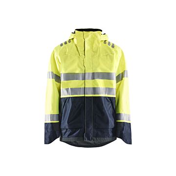 BLAKLÄDER  Multinorm Shell Arbeitsjacke HighVis gelb/marine