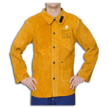 WELDAS Schweißerjacke GOLDEN BROWN 44-2530 (Arbeitsjacke) 