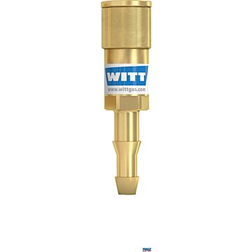 WITT Kupplungskörper, SK100-9 Sauerstoff,  6,3mm