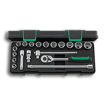 STAHLWILLE Steckschlüssel-Garnitur 3/8", 19-teilig 45/14/5I KN