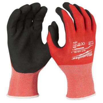 MILWAUKEE Schnittschutzhandschuhe Klasse 1/A (Arbeitshandschuh) 