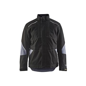 BLAKLÄDER  Flammschutz Winter Arbeitsjacke schwarz/grau