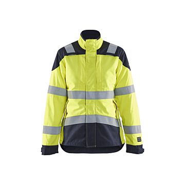 BLAKLÄDER  Damenmultinormjacke Inhärent HighVis gelb/marine