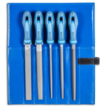 PFERD WERKSTATTFEILEN IN ROLLTASCHE NR.533WR-5 TLG.200MM-H3, PFERD TOOLS